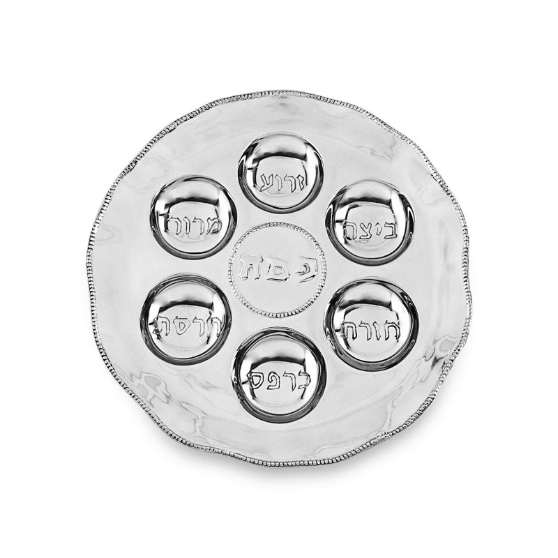 HOLIDAY Seder Plate With Pearls
