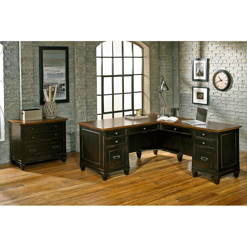 Django Piece Configurable Executive Desk Office Set