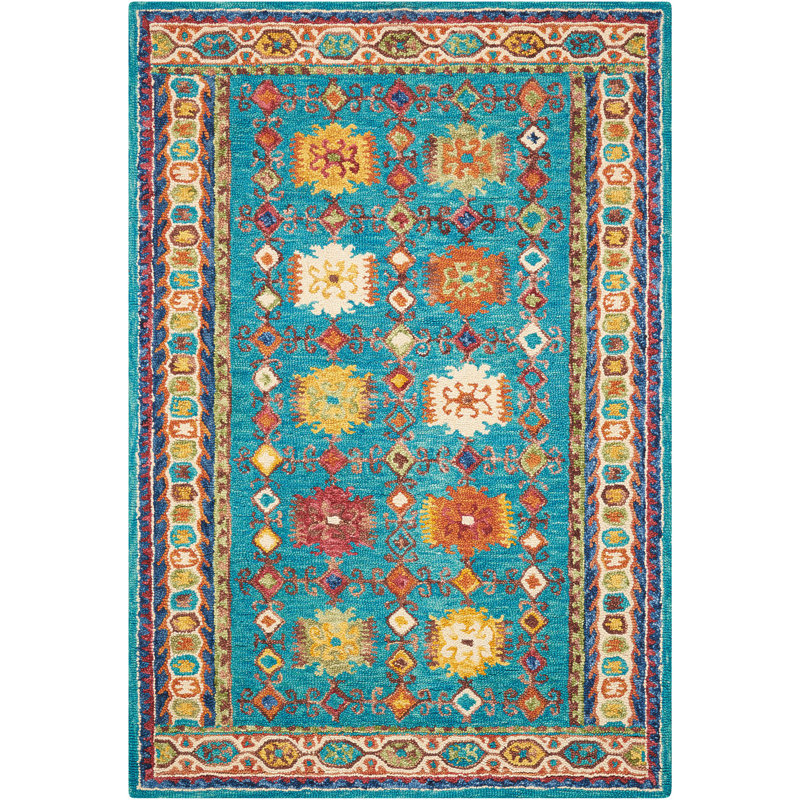 Beahm Oriental Wool Hand Woven Area Rug, Runner 69 x 229cm
