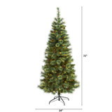 Lighted Artificial Christmas Tree