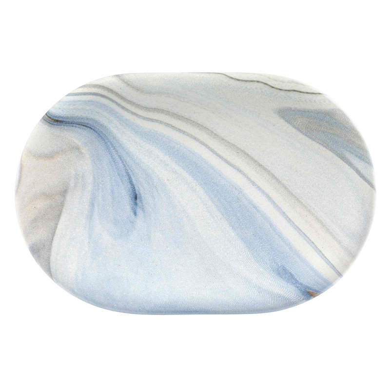 Waves Bath Blue Soap Dish