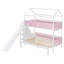 Lit superposé avec glissière et escalier de rangement House-1112895748