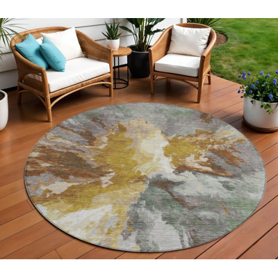Tapis rond 8 po