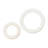 Marble Trivets For Dining Table, Set Of 2, 8" Round, White