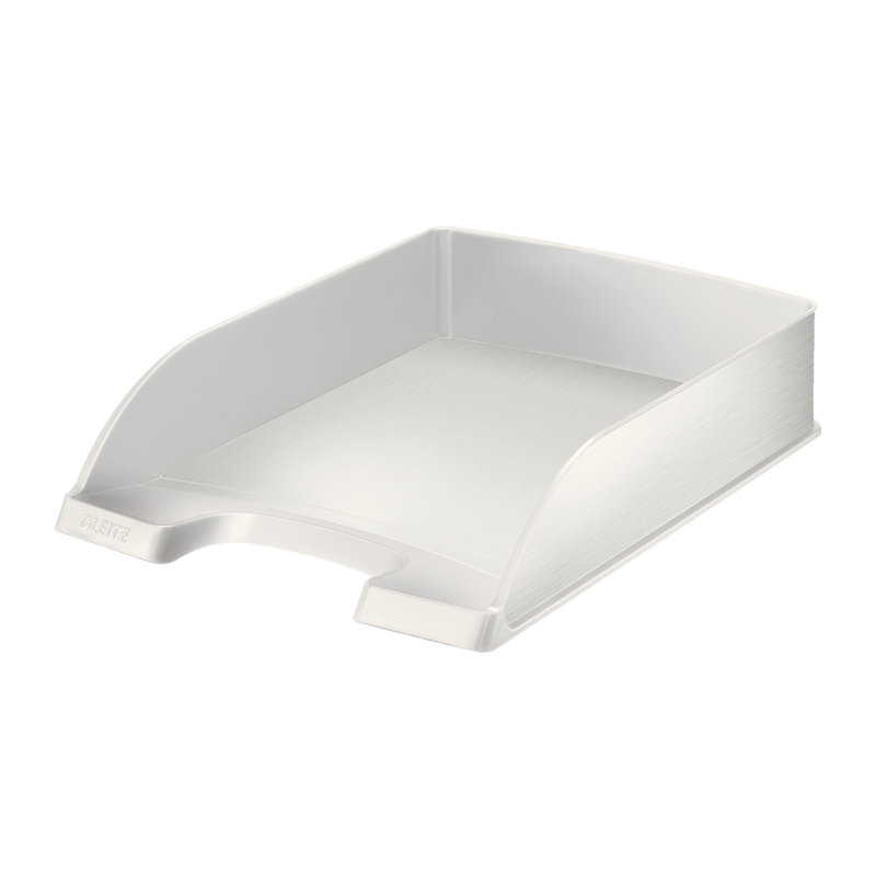 Plastic Paper Organiser, Arctic White