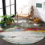 Tapis intérieur / extérieur abstrait Harigan 500 Performance-87895503