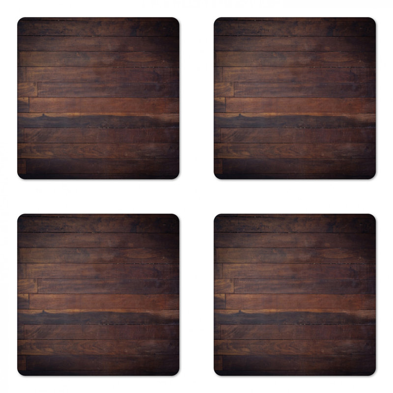 Square 4 Piece Coaster Set