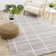 Tapis gris Dilmore