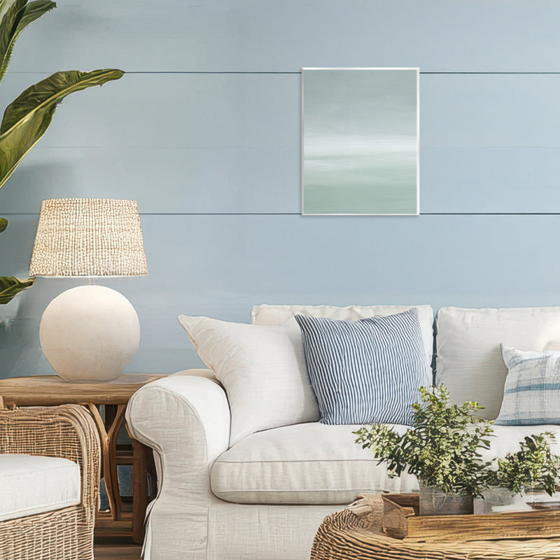 Plaque murale neutre brume Hampton, design par Grace Popp