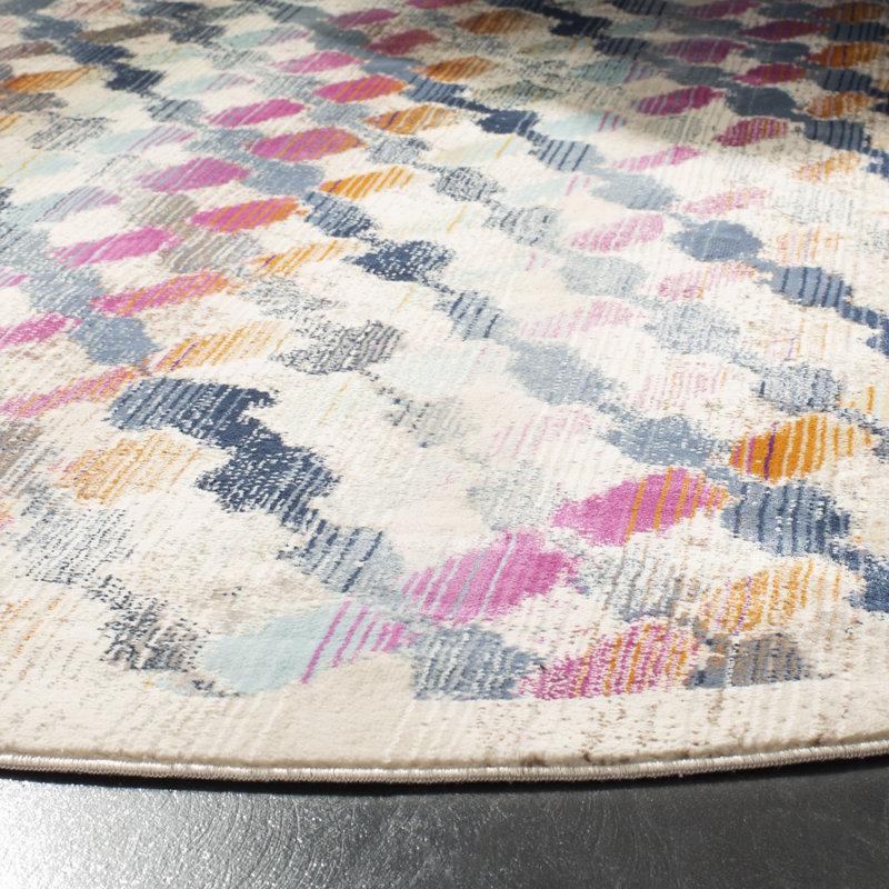 Damon Performance Abstract Rug, Rectangle 3'3" x 5'