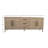 Julaine 91" 3-Drawer Sideboard, Natural Gray