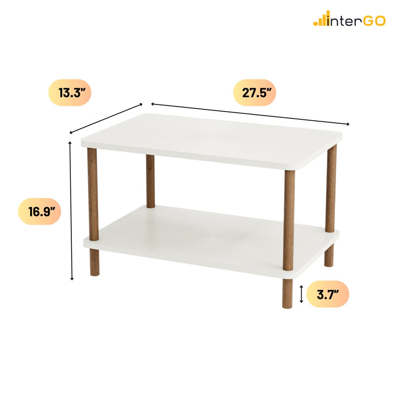 Tables de salon InterGo, Blanc