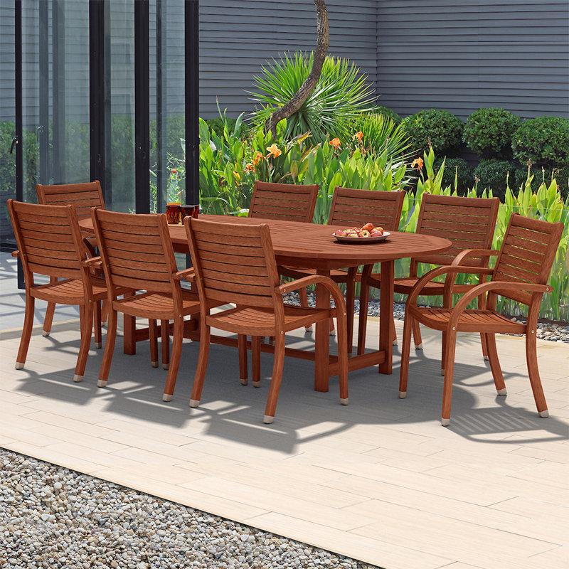 Ensemble repas 9 pièces Trisler International Home, 8