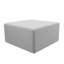 Repose-pieds d'extérieur carré de 36 po avec Sunbrella®, H 18 po -113477698