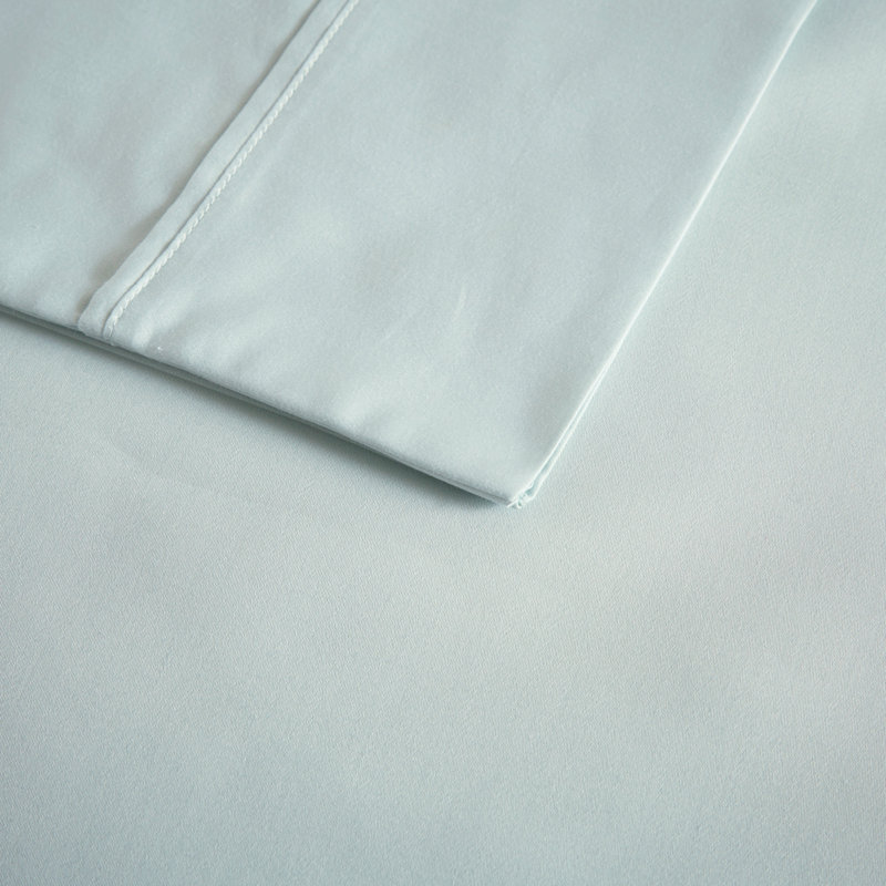 Ensemble de draps 4 pièces, King Sheet Set with 2 Pillowcases, Seafoam