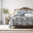 Dolce  Blue Fog Cotton Coverlet Set  8 Piece-109897258