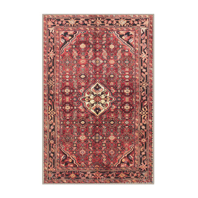 Tapis rouge à motif sud-ouest