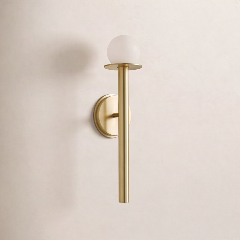 Nodes 1 - Light Wallchiere, Burnished Brass