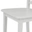 Ensemble 5 pièces de table de salle à manger et chaises, table de cuisine en bois massif avec 4 chaises-418451962-418451960