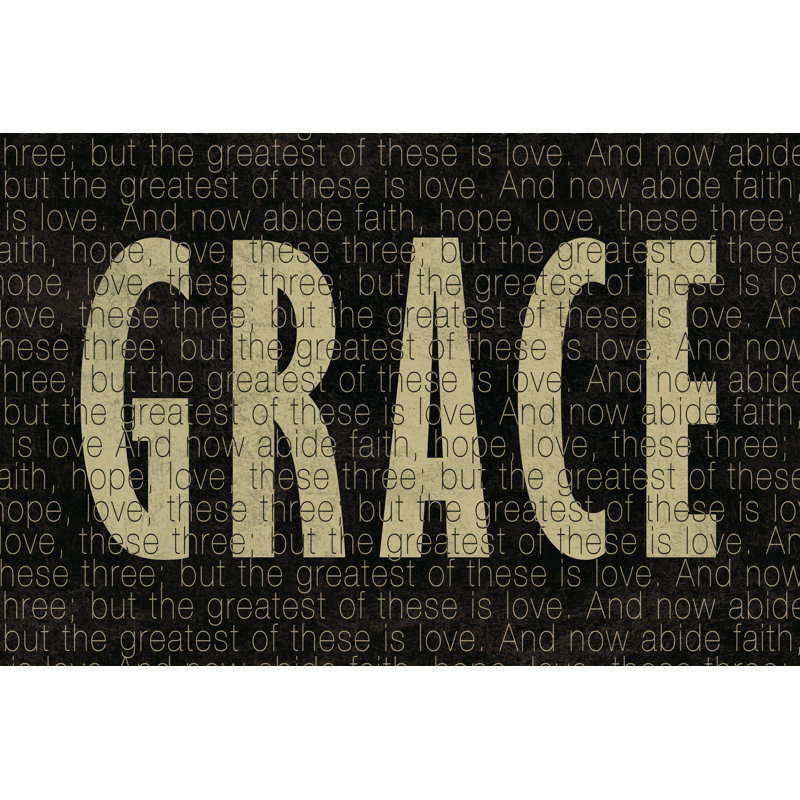 Grace - Wrapped Canvas Print, 30cm H x 46cm W x 3.8cm D