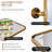 Modern Metal Tube Framed Rectangle Pivot Mirror Adjustable Tilting Bathroom Mirror-65135044-65135043
