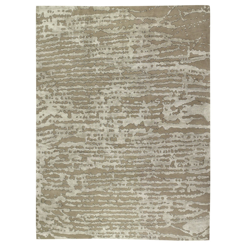 Streets Abstract Area Rug, Rectangle 8' x 10'