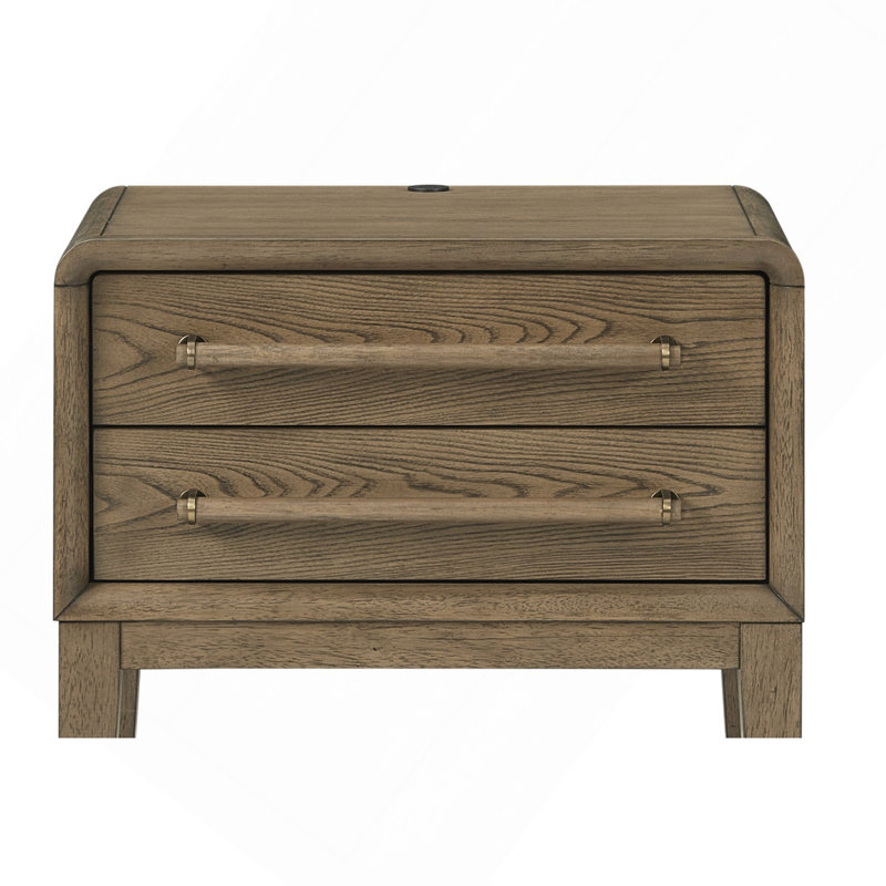Small Nightstand - Latte, Light Brown