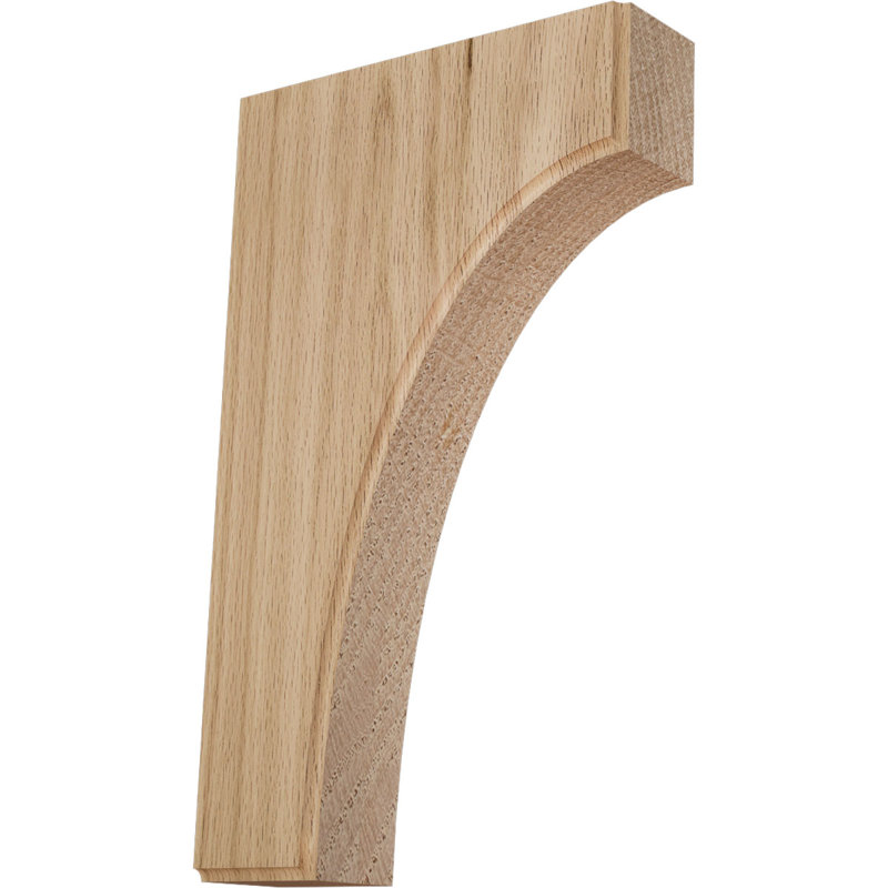 Support Clarksville, Chêne rouge, L 1,75 po x P 6 po x H 10 po