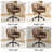 Swivel  Office Chair With Adjustable Height And Backrest-1761476384