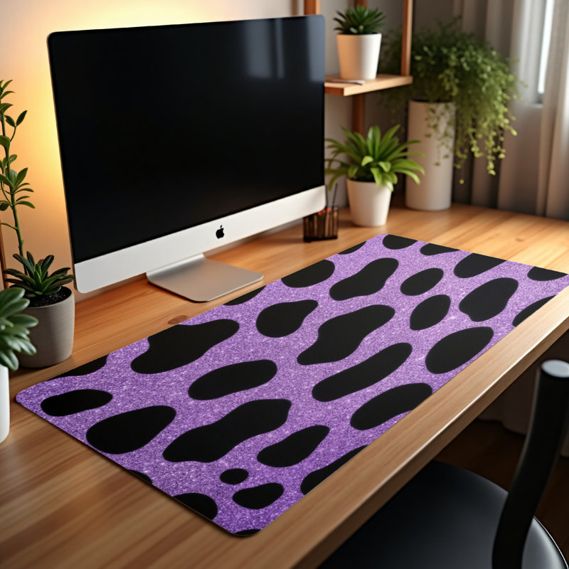 Polyester Desk Pad, 14.4x12.1