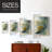 Solar Shapes II Framed Print - Solid Wood
