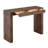 Modern Counter Height Table Set with Drawers and Swivel Stools-1114261744-1114261747