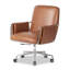 Sherman Leather Swivel Task Chair-1151341913