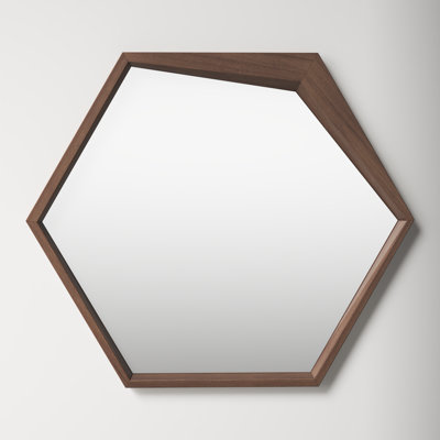 Aman Wood Wall Mirror