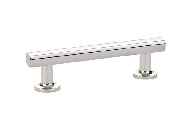 Trinity Bar Pull, Polished Nickel Lifetime, 3.5"