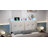Wingback Upholstered Headboard With Storage Shelf, USB And Ambient Light-4401973