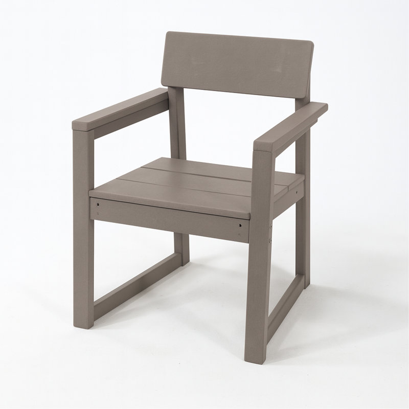 Fauteuils d'extérieur et de jardin en PEHD avec chaises de style moderniste