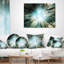 Lumière du ciel - coussin abstrait imprimé-29367347-29367350