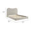 Grand lit plateforme Seluna Boucle-116247500
