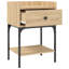 Shabari 40.5cm W Iron Bedside Table-1924250999-1889720837