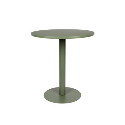 Metsu Round Metal Outdoor Bistro Table , 28'' in. W 28'' in. D