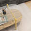 Table basse ovale en verre-1765870772