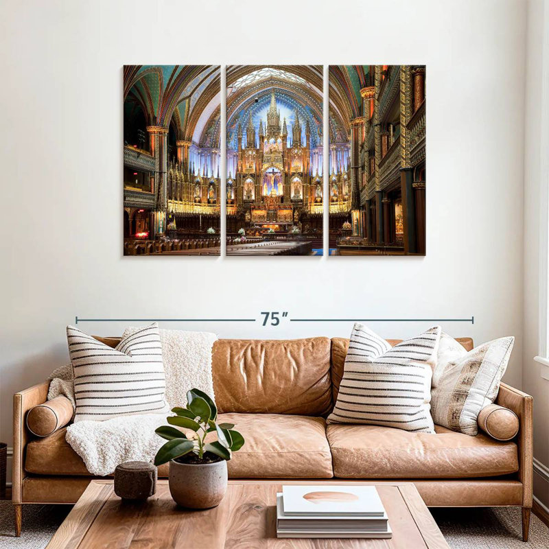 Adella Notre Dame Montreal Cathedral, 36" H x 57" W