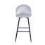 Upholstered Counter Stool with Metal Frame-2008919612