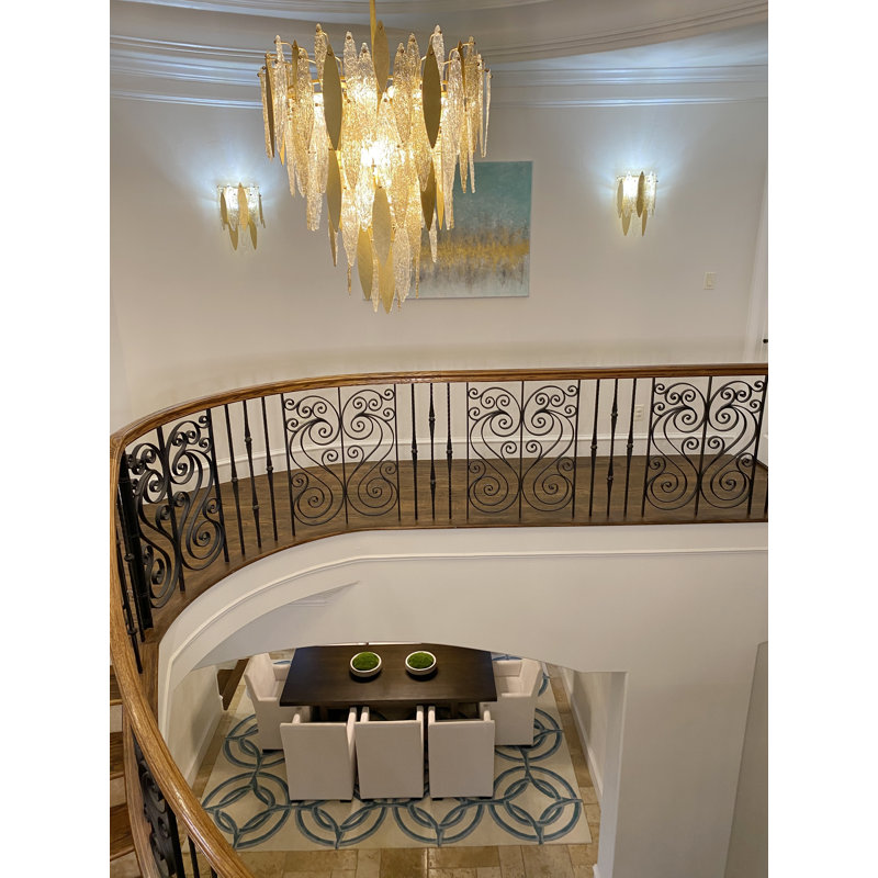 Aurick 21 - Light Dimmable Tiered Chandelier