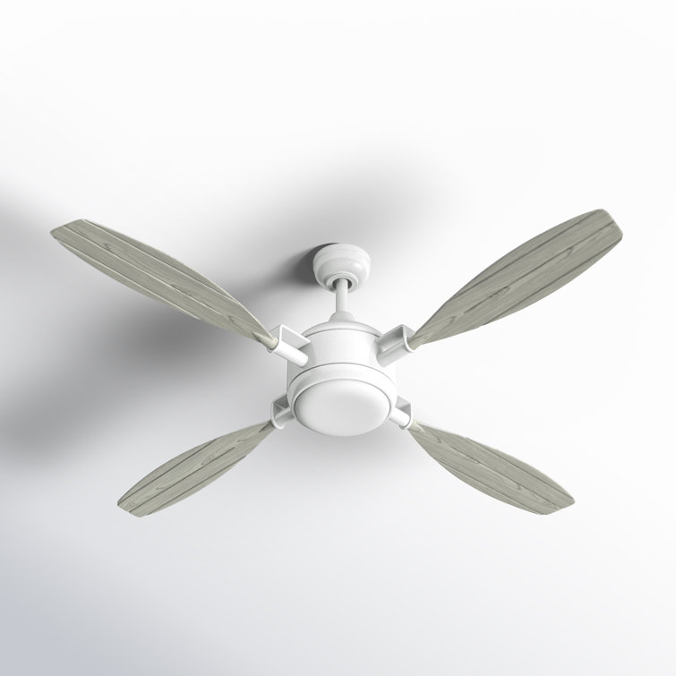 56'' 4 Blade Ceiling Fan with Light Kit