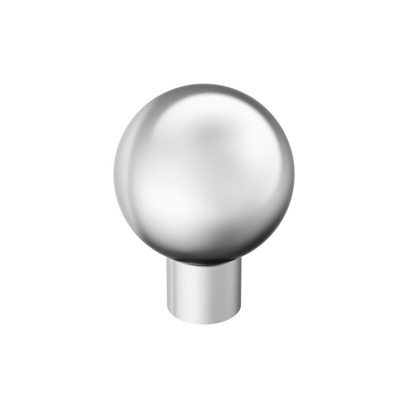 Coble  (29mm) Diameter  Cabinet Knob, Polished Chrome