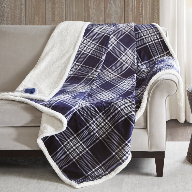 Navy blue gingham country style kitchen towel set – JaBella Designs