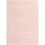Tapis uni / rayé de couleur anglaise rose / ivoire Fladena-2073728100