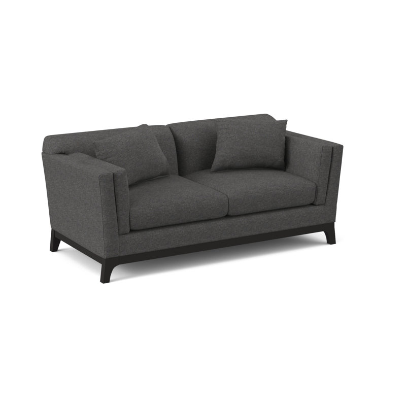 Zabriel Upholstered 65'' Sofa, Thrillist Denim Sustain®